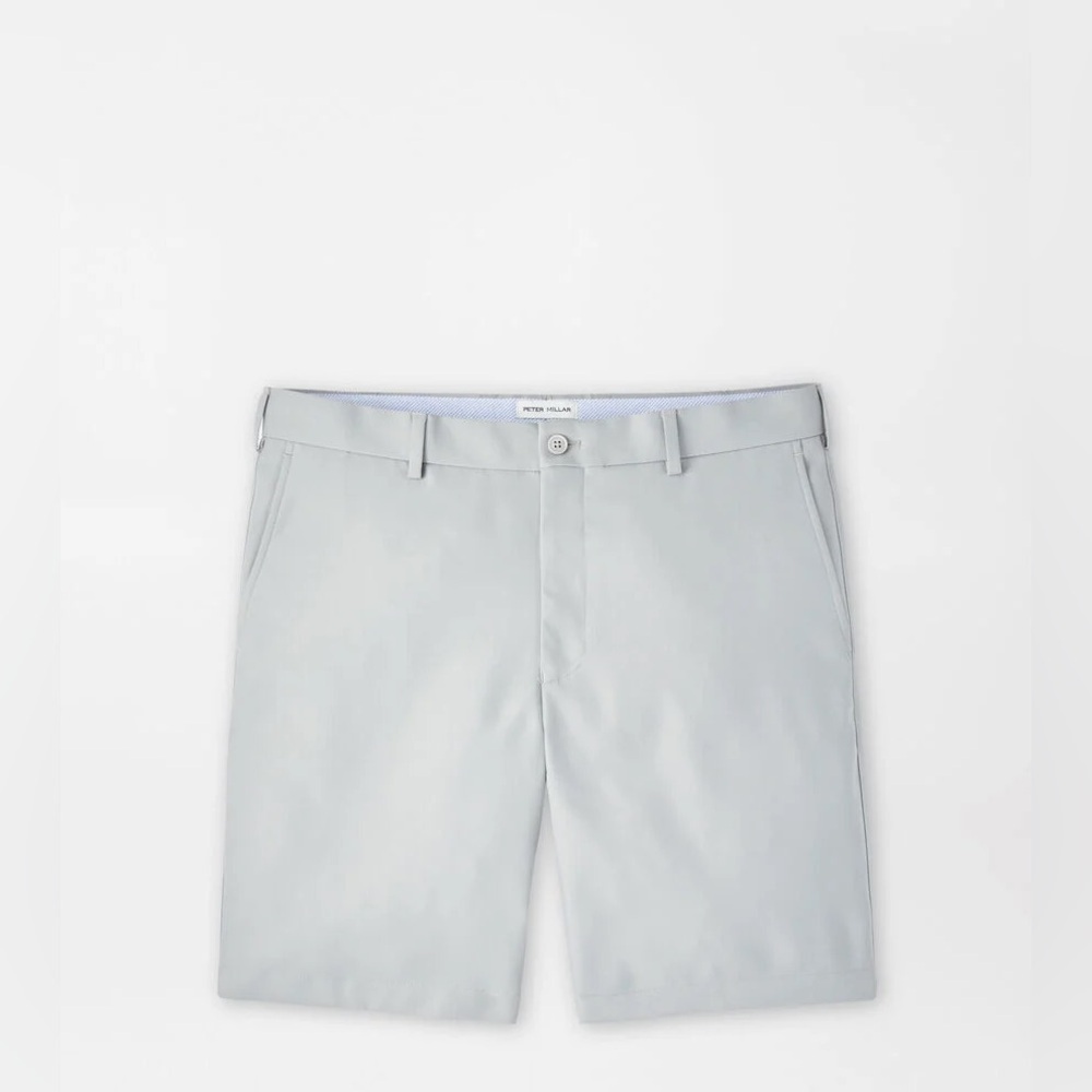 Peter Millar Salem Performance Short Classic Fit Gale Grey Golf Pants